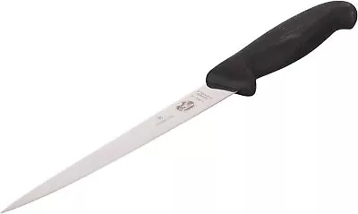 Victorinox 5.3813.18 7-Inch Fillet Knife Straight Blade Black Fibrox Handle • $32.99