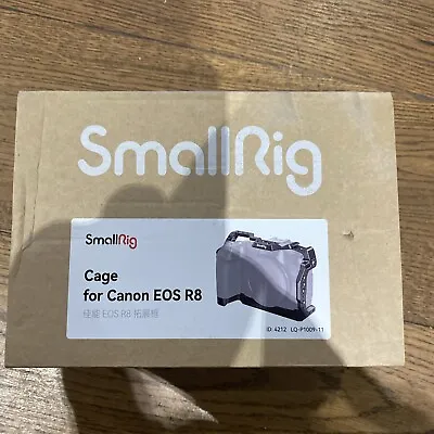 SmallRig Canon R8 Camera Cage For Canon EOS R8 ARRI 3/8 -16 Locating Holes 4212 • £25