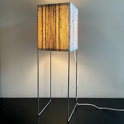 Vintage MCM Box Kite Lamp Gregory Van Pelt Wireworks Hiefetz George Nelson Era • $699