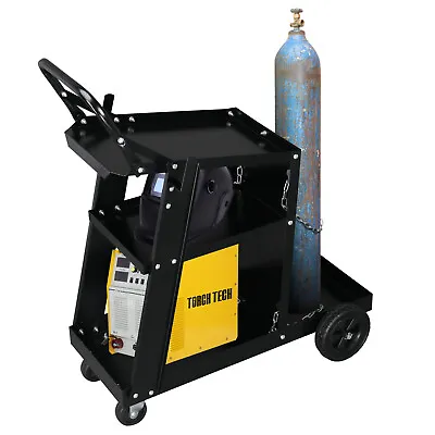 Heavy Duty Welding Welder Cart Plasma Cutter Tank Storage MIG TIG ARC New • $59.99