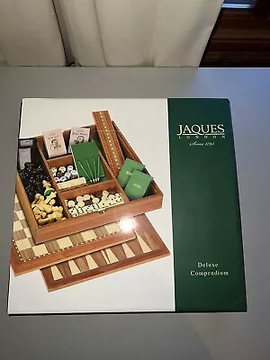 Vintage Jaques London Deluxe 8 Classical Games Compendium Set - Brand New • £400