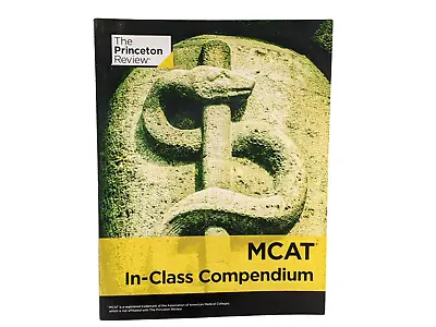 MCAT In Class Compendium Workbook The Princeton Review 2016 Used • $14.99