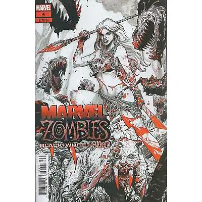 Marvel Zombies Black White Blood #4 Joshua Cassara Variant Marvel Comics • $4.79