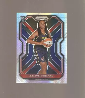 Aaliyah Wilson  2021 Panini Wnba  Prizm Rookie Hyper Insert Card • $1