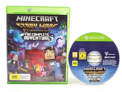 Minecraft Story Mode The Complete Adventure Ep 1-8 - Xbox One [PAL] - WARRANTY • $99.95