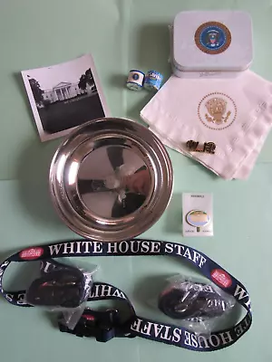 Nice Collection Of White House Related Items: Bowl Candy Linards Etc. • $19.99