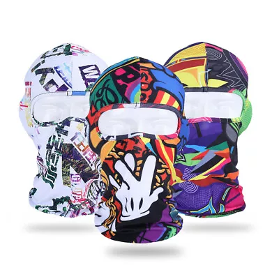 $8.99 • Buy Balaclava Face Mask UV Protection Ski Sun Hood Tactical Masks For Men Women