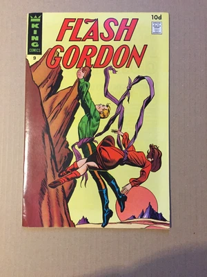£6 • Buy Flash Gordon #9  ( King Comics 1967 )   UK Pence Variant