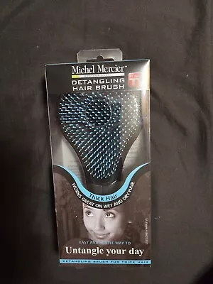 Authentic MICHAEL MERCIER Detangling Hairbrush For Thick Hair Made In USA • $35.99
