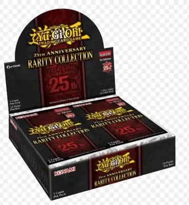 YU-Gi-OH! TCG: 25th Anniversary Rarity Collection Booster Box Brand New Sealed • $199