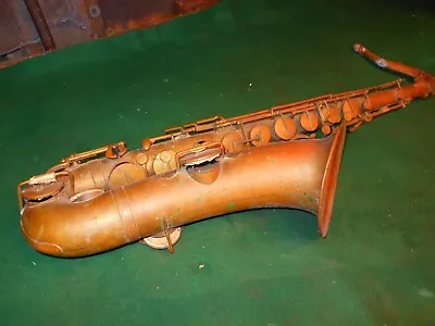 Vintage Buffet Crampon Evette & Schaeffer Carl Fischer Tenor Saxophone France • $399.99