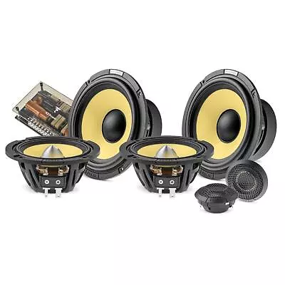 Focal K2 Power ES 165 KX3E 6.5 Inch 16.5cm 3 Way Component Speakers 120w Pair • £1199