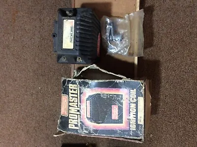 MALLORY PROMASTER IGNITION COIL 12V- 29440  Vintage Damaged Box • $125