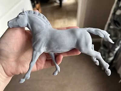 £95 • Buy Breyer Resin Classic Model Horse Fjord Mare- White Resin Ready To Paint