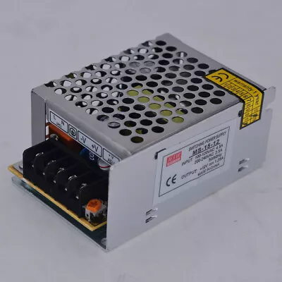 $7.99 • Buy 12V Switching Power Supply Adapter For LED Strip AC110-220V TO DC12V MS-15W-12
