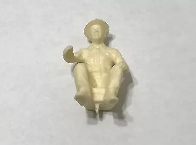 Vintage Marx Toys Sparkling Climbing Tractor - Farmer Tractor Driver Figure • $15.95
