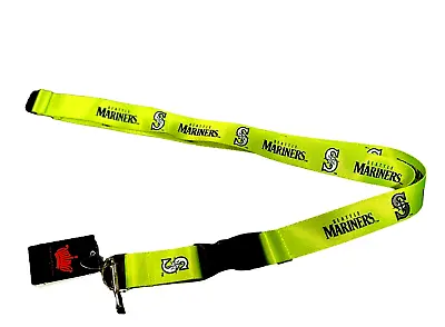 Seattle Mariners Lanyard Premium 2 Sided Bright Neon Green Color Licensed New • $6.49