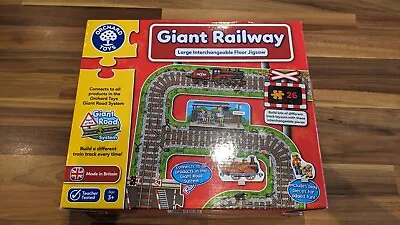 £24.50 • Buy Complete Orchard Toys Giant Railway Large Floor Jigsaw 2016 Rare Discontinued 