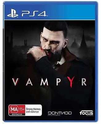 Vampyr Vampire Sony PS4 London 1900s RPG Action Game For Sony Playstation 4 PS4 • $38