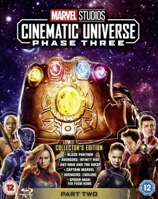 Marvel Cinematic Universe Phase 3 Part 2 Box Set (8 Blu-ray) [edizione: Regno Un • £82.45