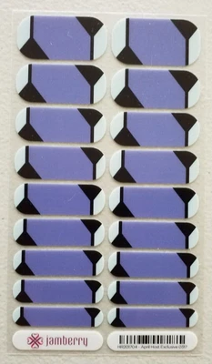 $7 • Buy Jamberry Nail Wrap Full Sheet April Host Exclusive Retired April 2017