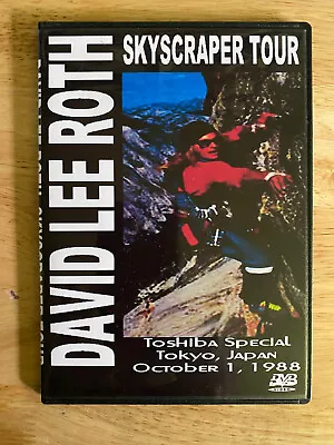 David Lee Roth - Skyscraper Live In Japan 1988 DVD Live & Rare Van Halen • $13.35