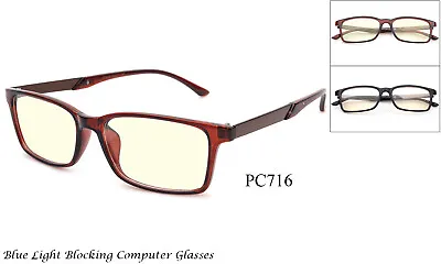 Blue Light Block Glasses Computer Classic Gaming Anti Eye Strain UV Protection • $11.65