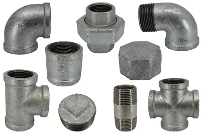 £0.99 • Buy Galvanized Malleable Iron Pipe Fittings 
