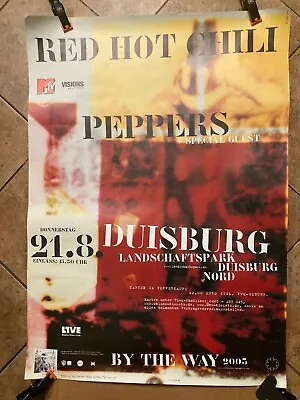 $50 • Buy Red Hot Chilli Peppers Concert Poster Duisburg 2003 Rare