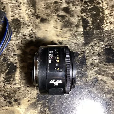 Minolta Maxxum AF 50mm F/1.4 (22) For Sony Alpha And Minolta W/ Caps Free Ship • $75