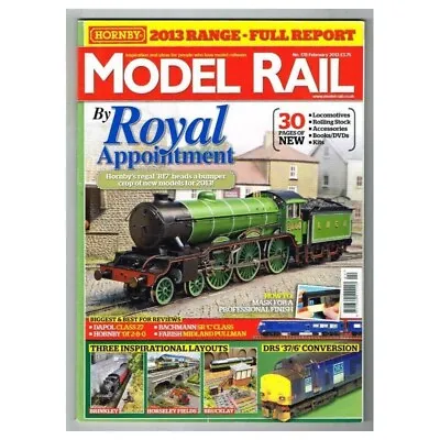 Model Rail Magazine No.178 February 2013 Mbox3388/f By Royal Appointment - DRS'3 • $6.15
