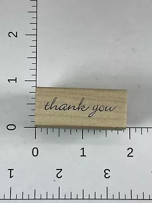 Memory Box Thank You Script B832 • $3.99