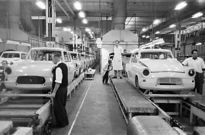 Ford Anglia Production Line Dagenham 1959 OLD PHOTO 14 • $5.78