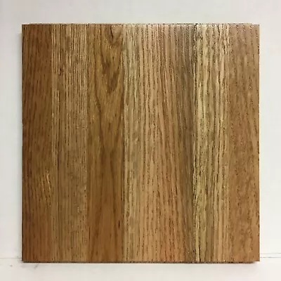 Parquet Flooring 6 X6 X5/16  Solid Wood Tile Honey Glazed 4 Pc New 1sqf • $14