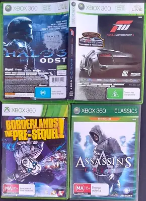 Xbox 360 Games: Four Classic Xbox 360 Games / Small Bulk Offer - Good Condition. • $25.50