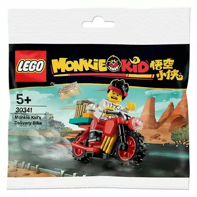 Lego 30341 Monkie Kid's Delivery Bike Polybag Brand New • £12.50