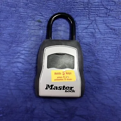 Master Lock Key Box 5400d Combination Lock Box 5 Key Capacity • $27