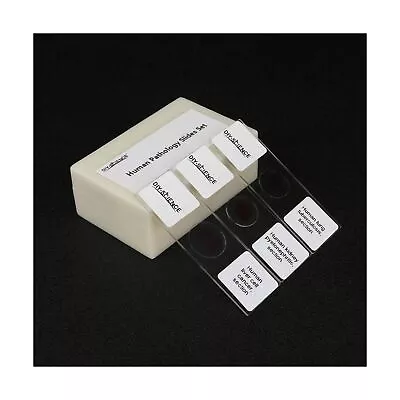 Prepared Human Pathology Microscope Slide Set 12pcs Research-Quality Prepare... • $76.09