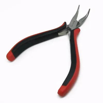 Beadsmith  Superfine Ergonomic Bent/Chain Nose Beading/wire Wrapping Pliers G1 • £8.86