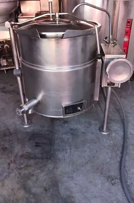 Cleveland Range Kel-40t 40 Gal. Tilting 480v-3ph Electric Steam Kettle  • $3500