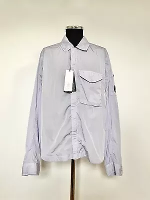 Lilac CP Company Chrome Goggle Overshirt | 2XL | BNWT • £210