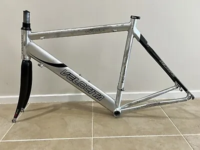 PROGEAR Velocita Road Bike Frame Carbon Butted Aluminium Alloy Medium Size • $100