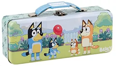 Bluey Pencil Box With Handle Clasp & Hinge Model: 479407-12 Pencil Box With... • $14.60