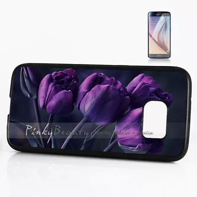 ( For Samsung S8 Plus / S8+ ) Case Cover P30033 Purple Flower • $9.99