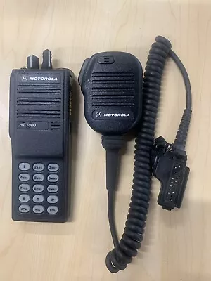 Motorola Ht1000 Ho1kdc9aa3dn 5 W Vhf 16ch W/scan  ( 136-178 Mhz )good Condition • $69.99