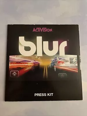 Blur Game Press Kit CD Unopened New Game Advertisement Promotional Advance • $39.99