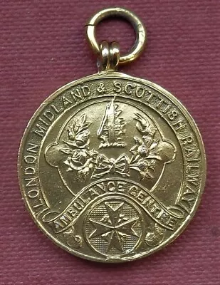 London Midland Scottish Railway Silver Gilt Medal 2 • £23