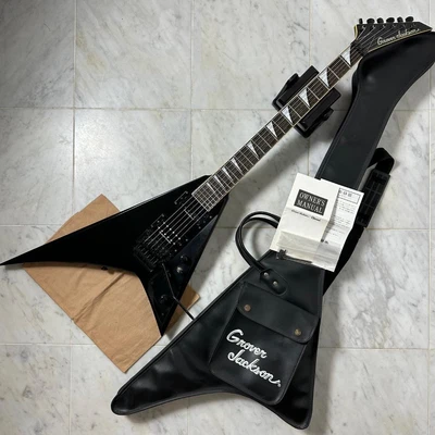 $1199.99 • Buy Grover Jackson Electric Guitar RANDY V Black Through Neck Made In Japan