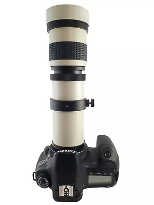 Powerful Canon EOS EF Fit 420 800mm Super TelePhoto Zoom Lens 100D 200D 400D  • £129.95