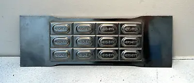 Vintage Hershey's Chocolate Bar 12-Section Metal Mold • $31.99